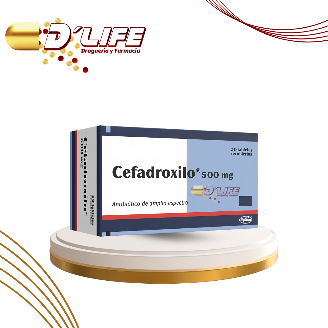 CEFADROXILO 500MG CX30 TABS. INFASA