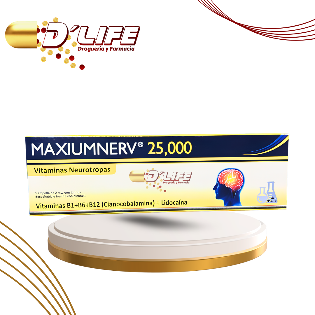 MAXIUMNERV 25,000 AMP. X 2ML KIT