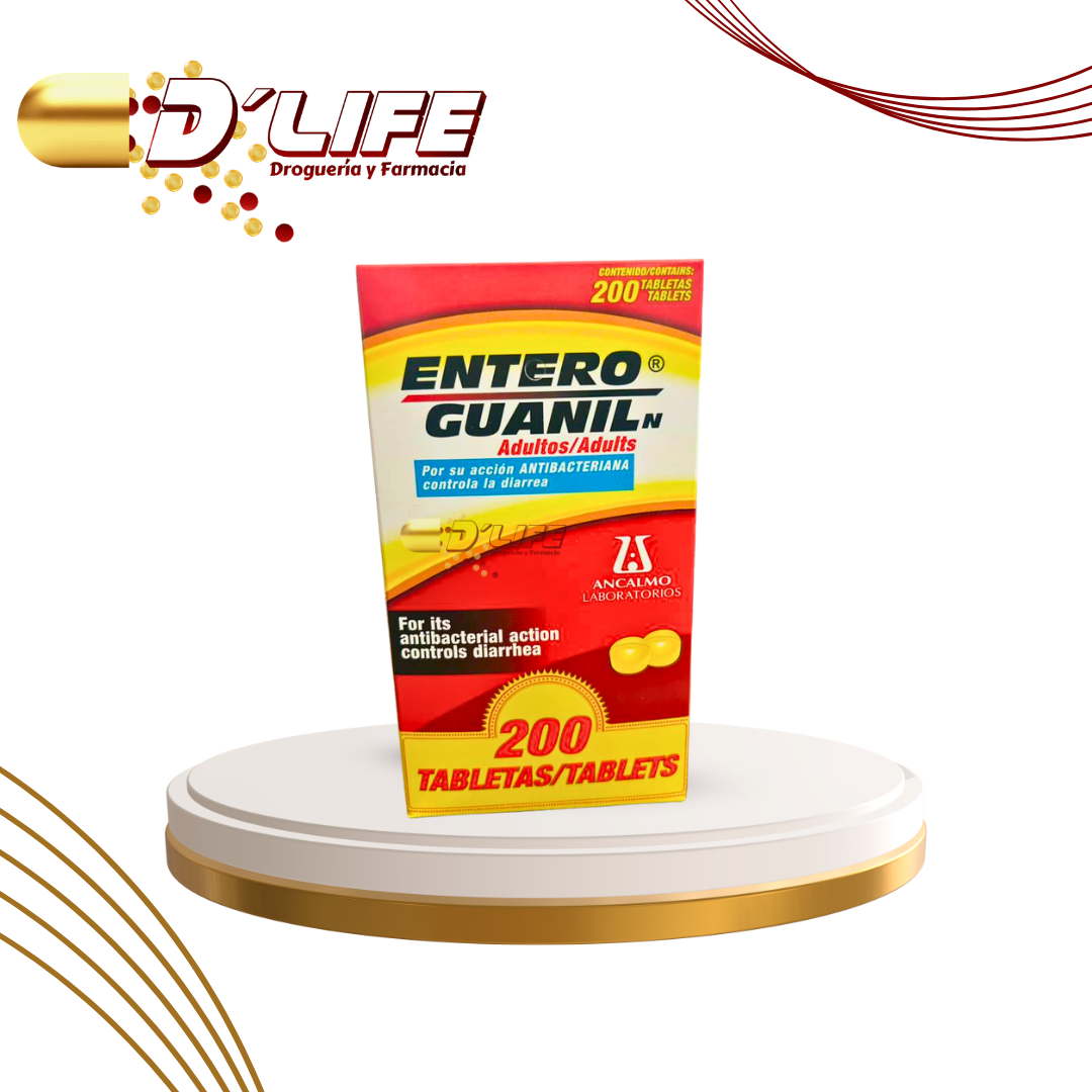 ENTEROGUANIL ADULTO CX200 TABS