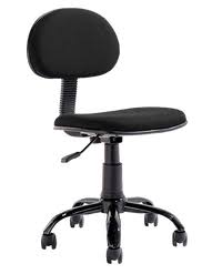 Silla Secretarial Sencilla de Tela 