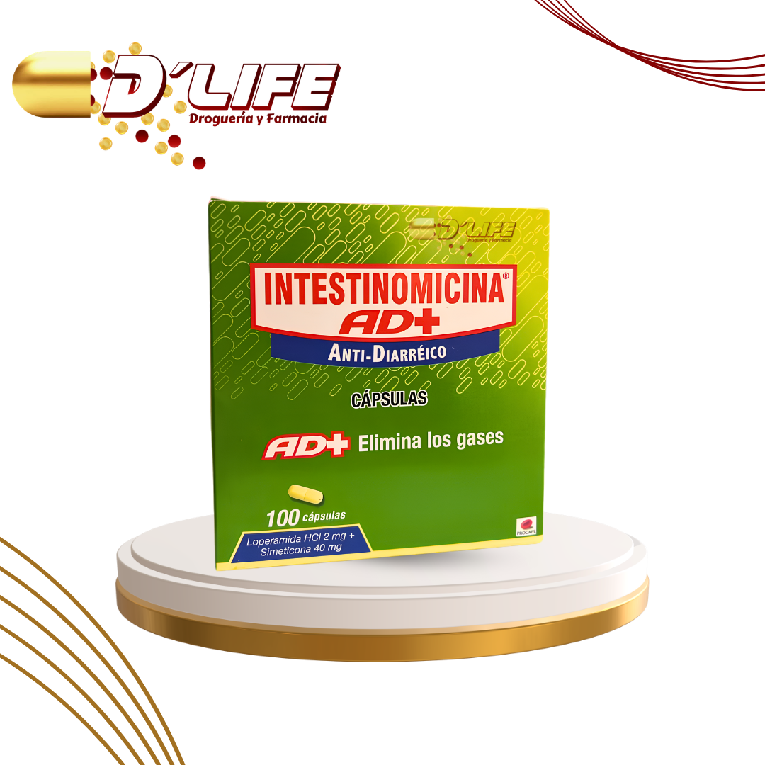 INTESTINOMICINA AD CAJA X 100 CAPSULAS