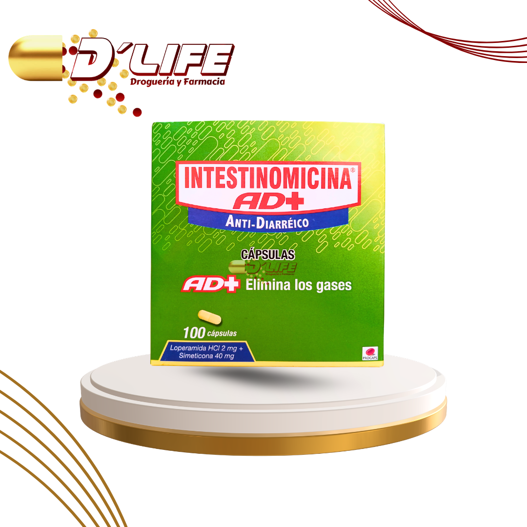 INTESTINOMICINA AD CAJA X 100 CAPSULAS
