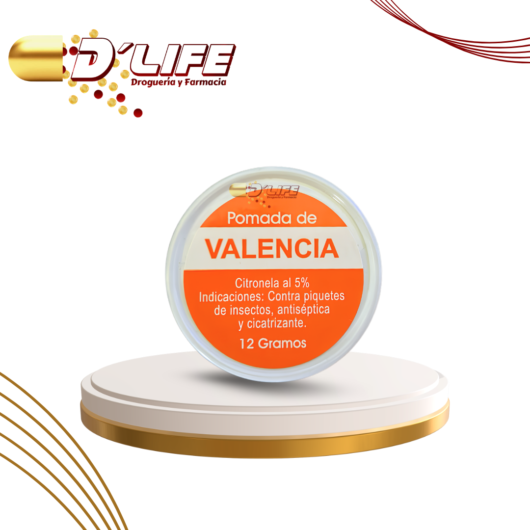 POMADA VALENCIA 12 GRAMOS