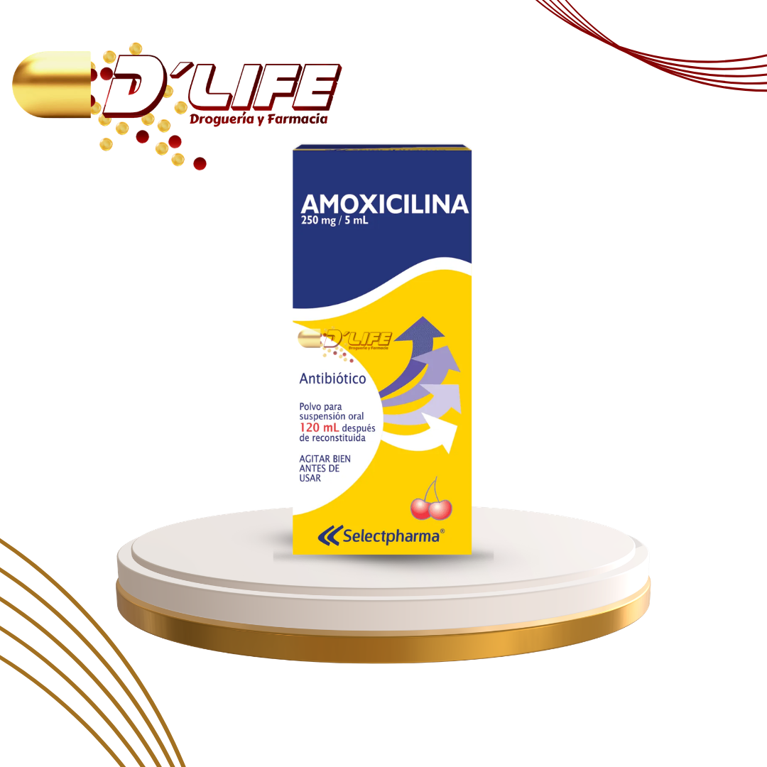 AMOXICILINA 250MG/5ML POL. SUSP. X 120ML SELECT