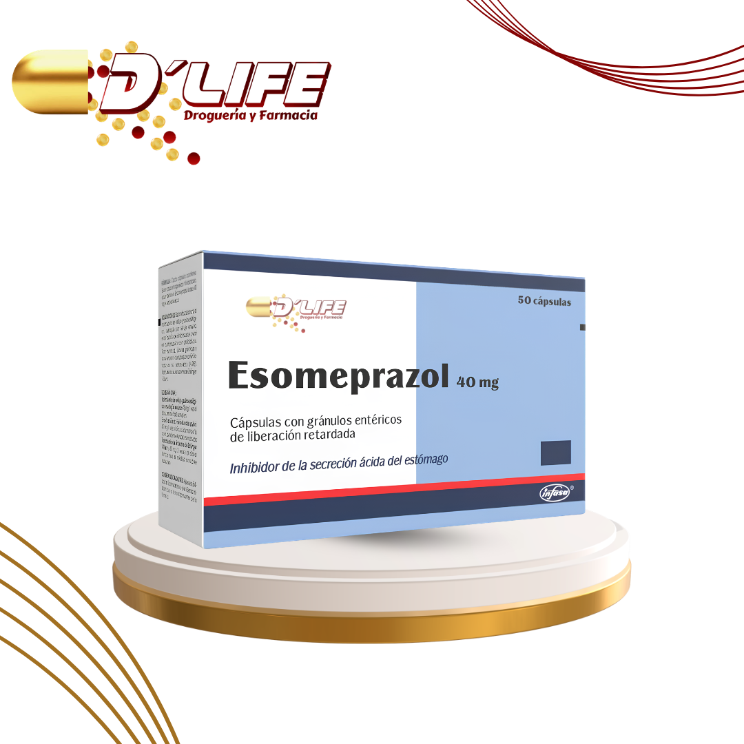 ESOMEPRAZOL 40MG CX50 CAPSULAS INFASA