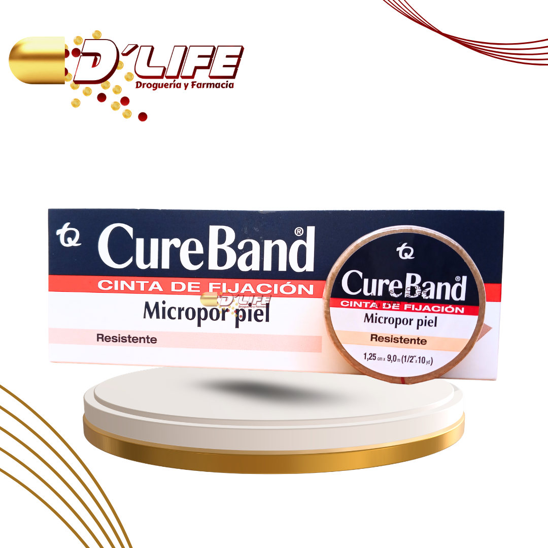 MICROPORE PIEL 1/2 X 10 CUREBAND