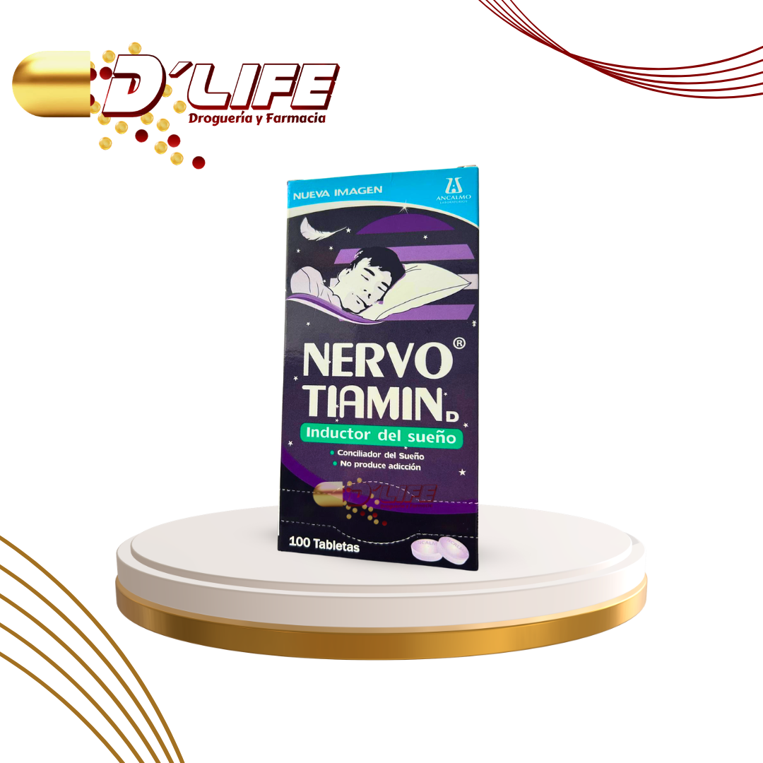 NERVO TIAMIN DISP X 100 TABLETAS