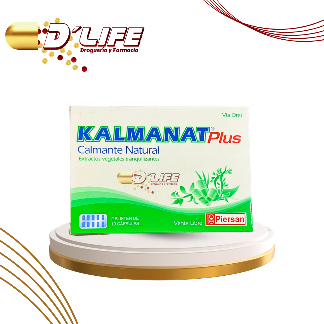 KALMANAT PLUS 20 CAPSULAS PIERSAN
