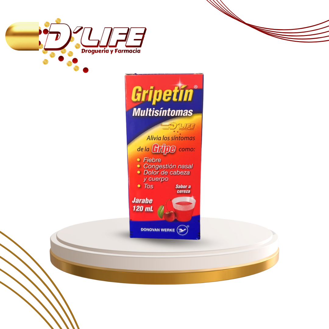 GRIPETIN MULTISINTOMAS JARABE 120ML