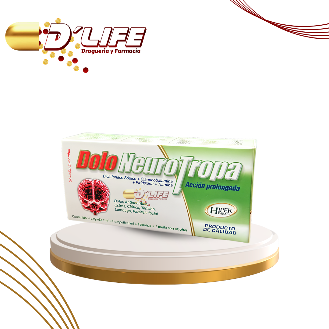 DOLO NEUROTROPA KIT INYECTABLE HIPERFAMA