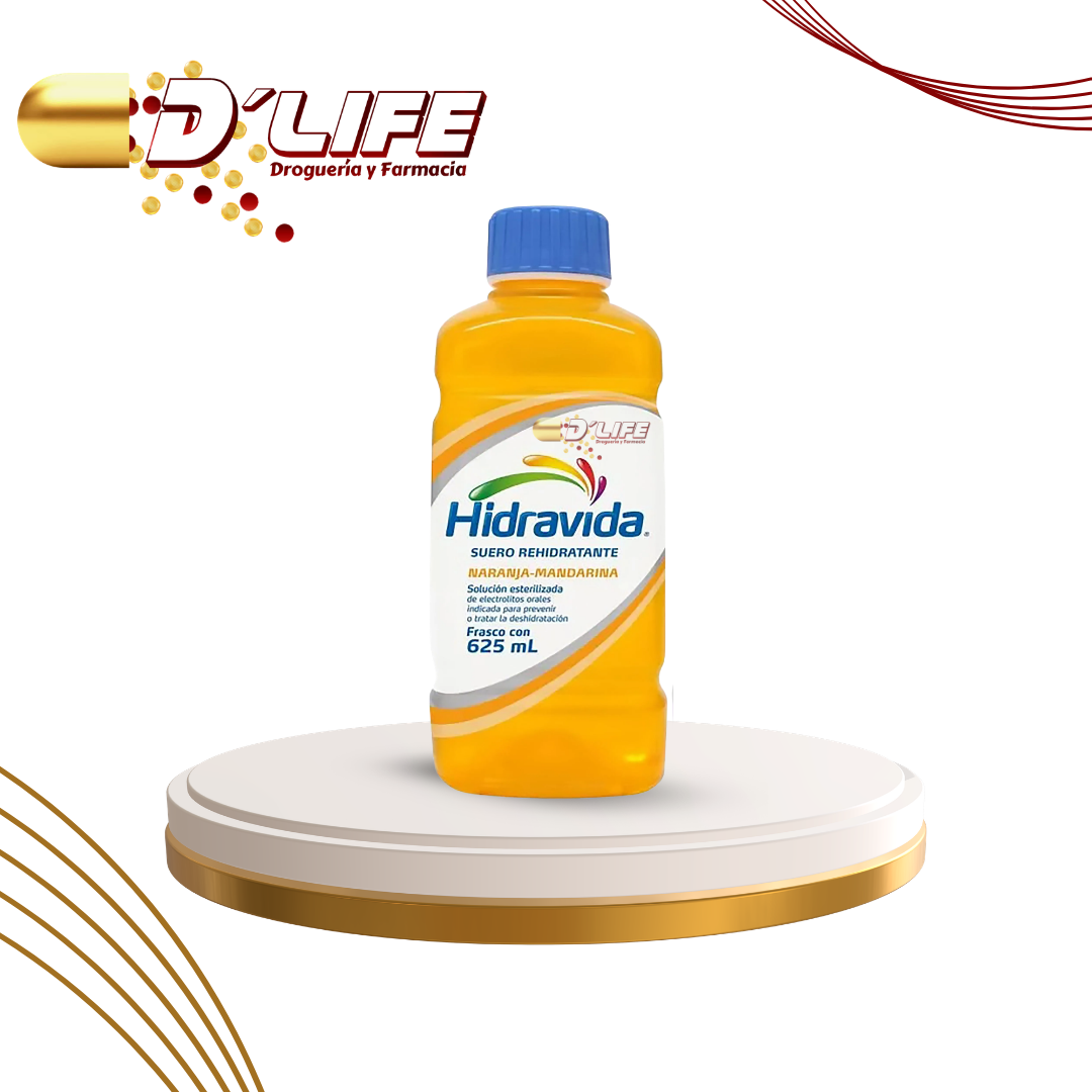 HIDRAVIDA NARANJA-MANDARINA x 625 ML 
