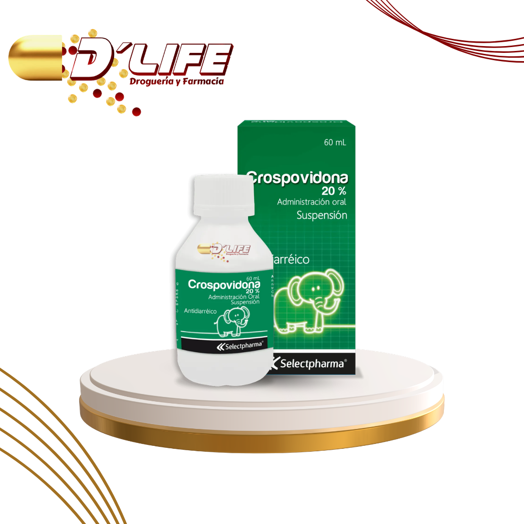 CROSPOVIDONA 20% SUSP. X 60 ML SELECT
