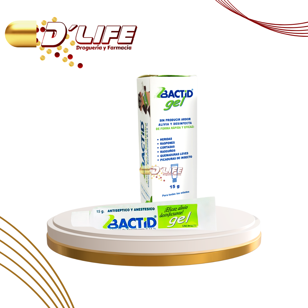 BACTID GEL TUBO X 15 GRAMOS 