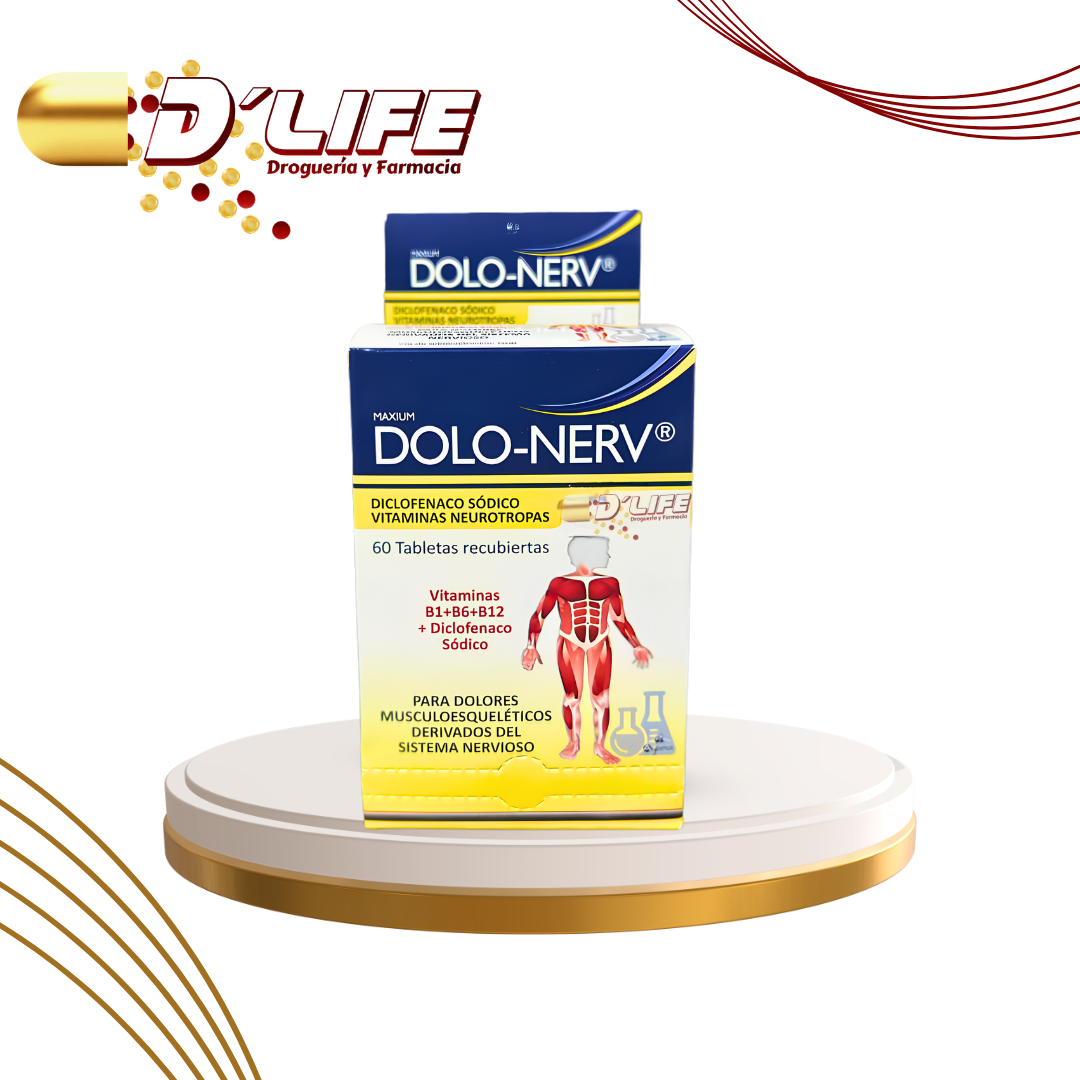 DOLO-NERV DISPENSADOR X 60 TAB.
