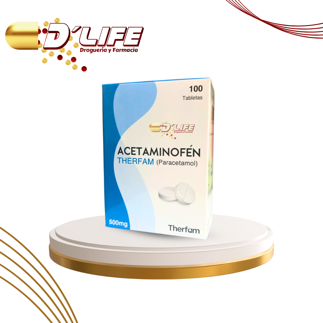 ACETAMINOFEN 500MG X 100 THERFAM
