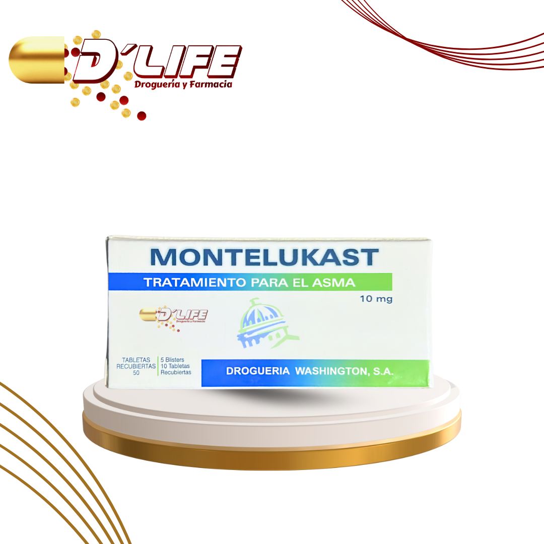 MONTELUKAST 10MG X 50 TABL WASHINGTON