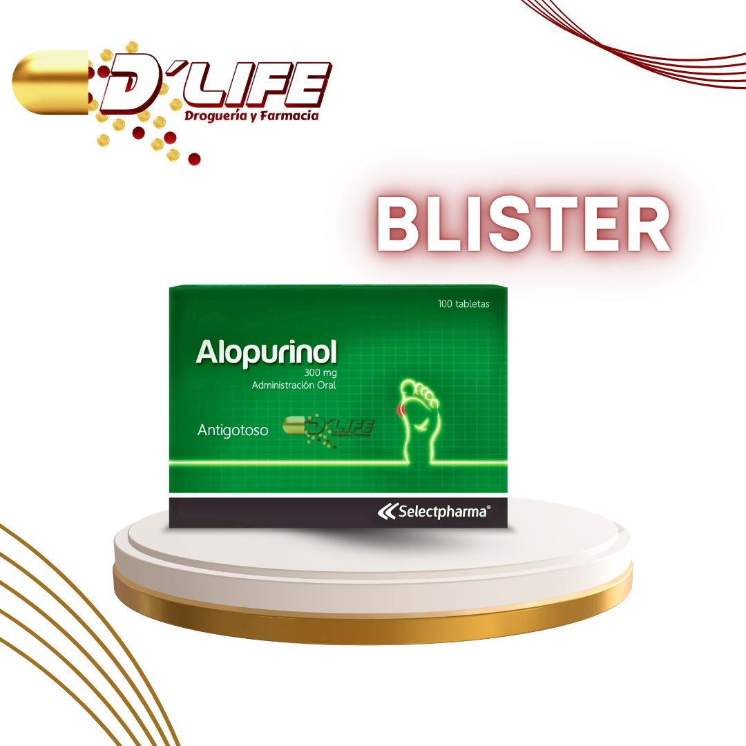 ALOPURINOL 300MG BLISTER X 10 TABL