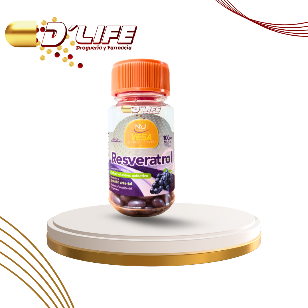 RESVERATROL X 100 CAPS. VESA