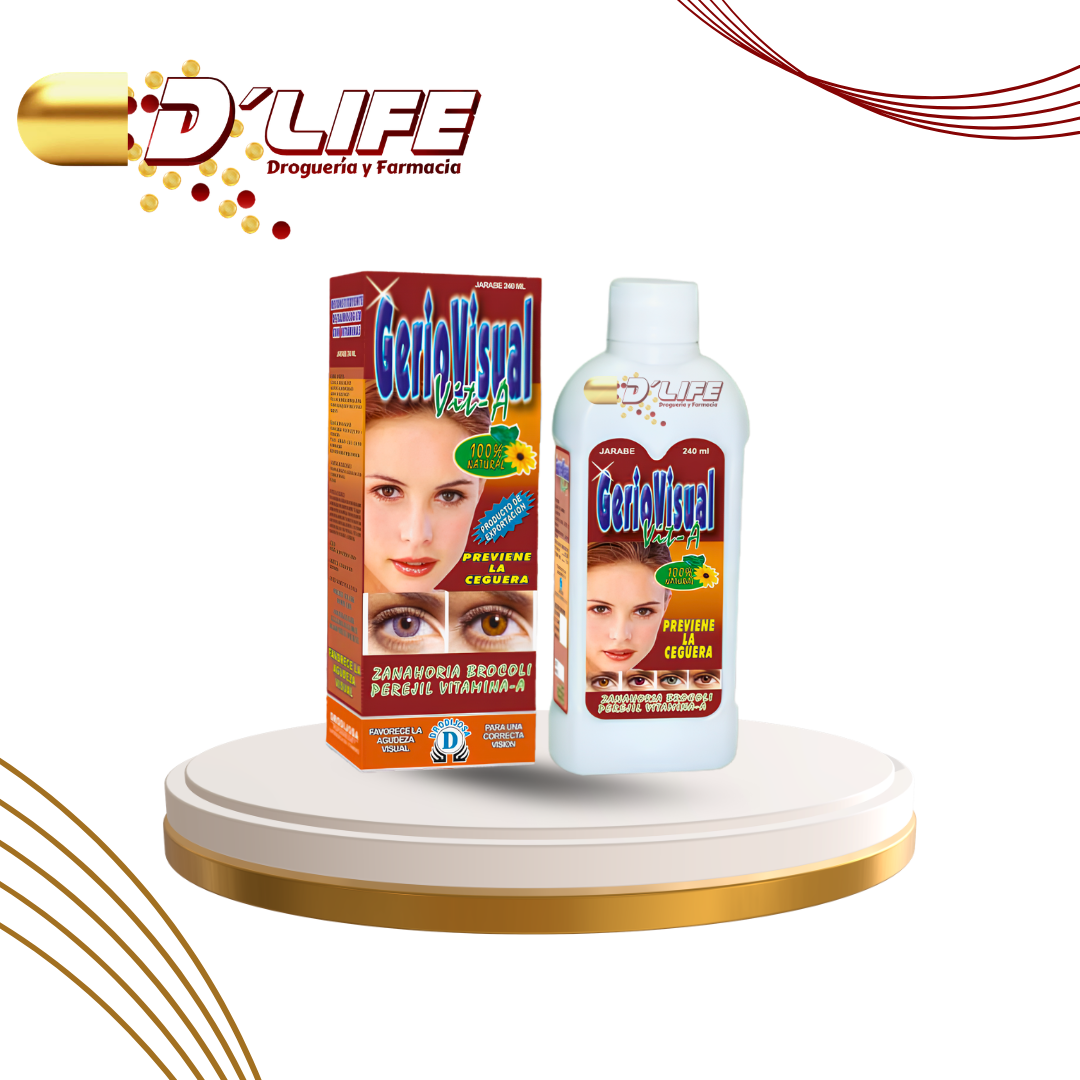 GERIOVISUAL VIT-A JARABE X 240ML