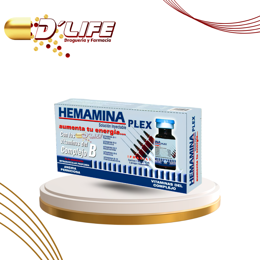 HEMAMINA PLEX SOL. INYECTABLE 1 VIAL X 10ML