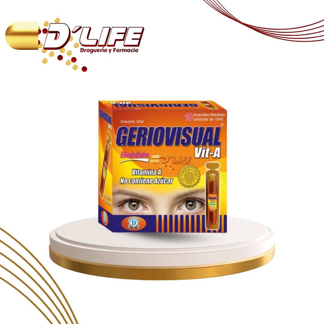 GERIOVISUAL VIT-A X 10 AMP. BEBIBLES