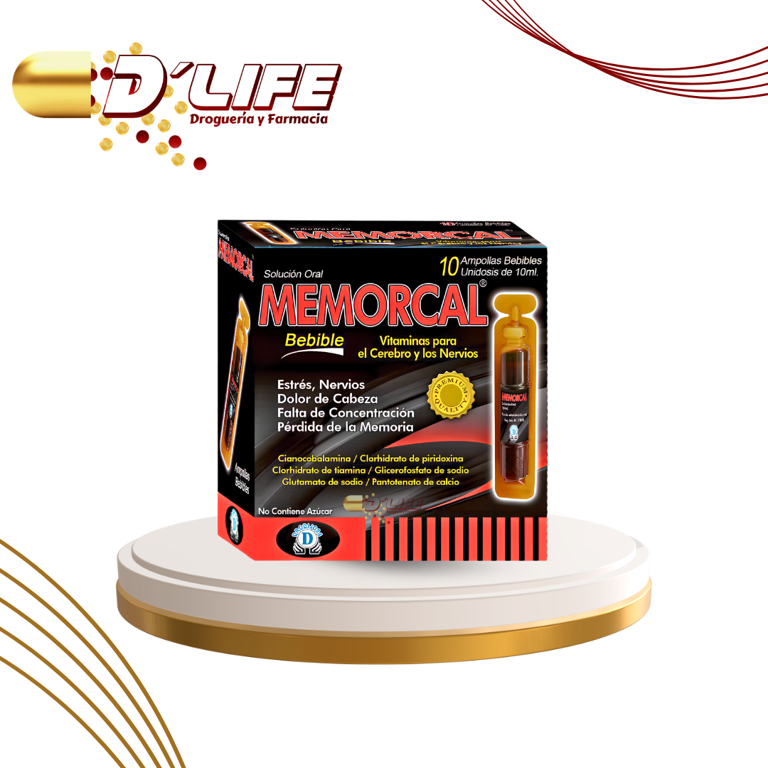 MEMORCAL X 10 AMP. BEBIBLES