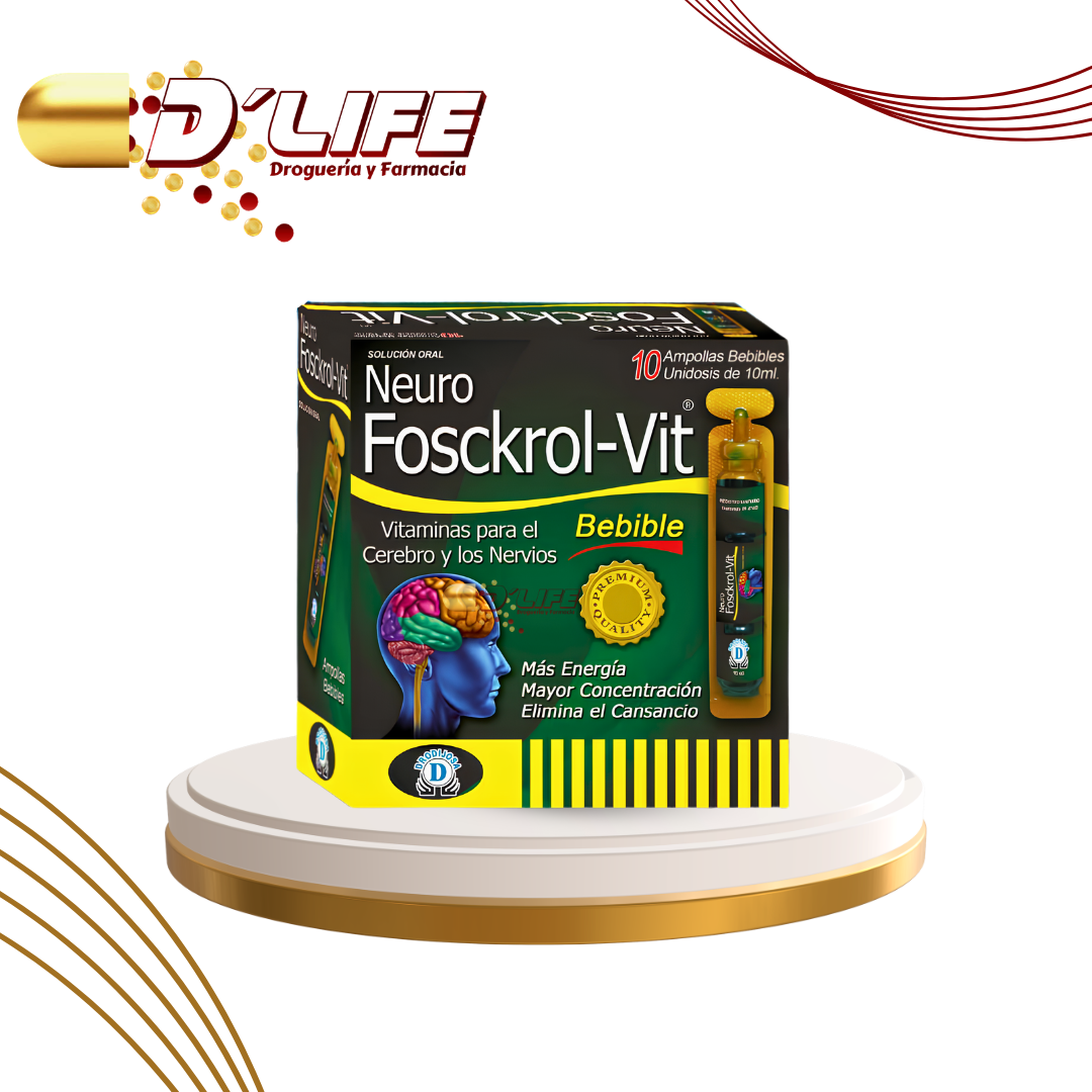NEURO FOSCKROL-VIT X 10 AMP. BEBIBLES