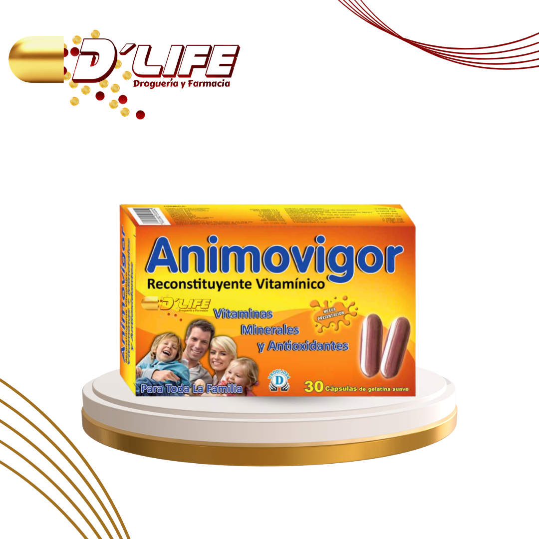 ANIMOVIGOR X 30 CAPSULAS GEL