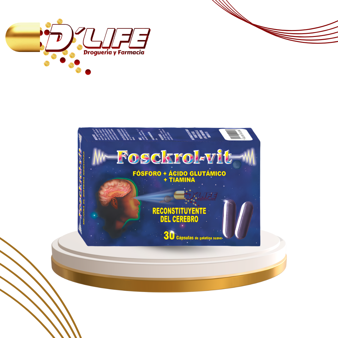 FOSCKROL VIT X 30 CAPSULAS