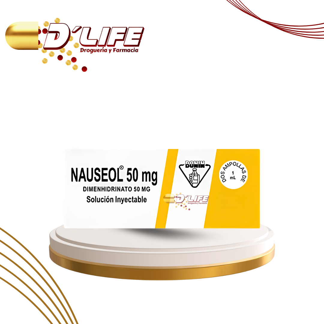 NAUSEOL 50MG/1ML CAJA X 2 AMP. BONIN 