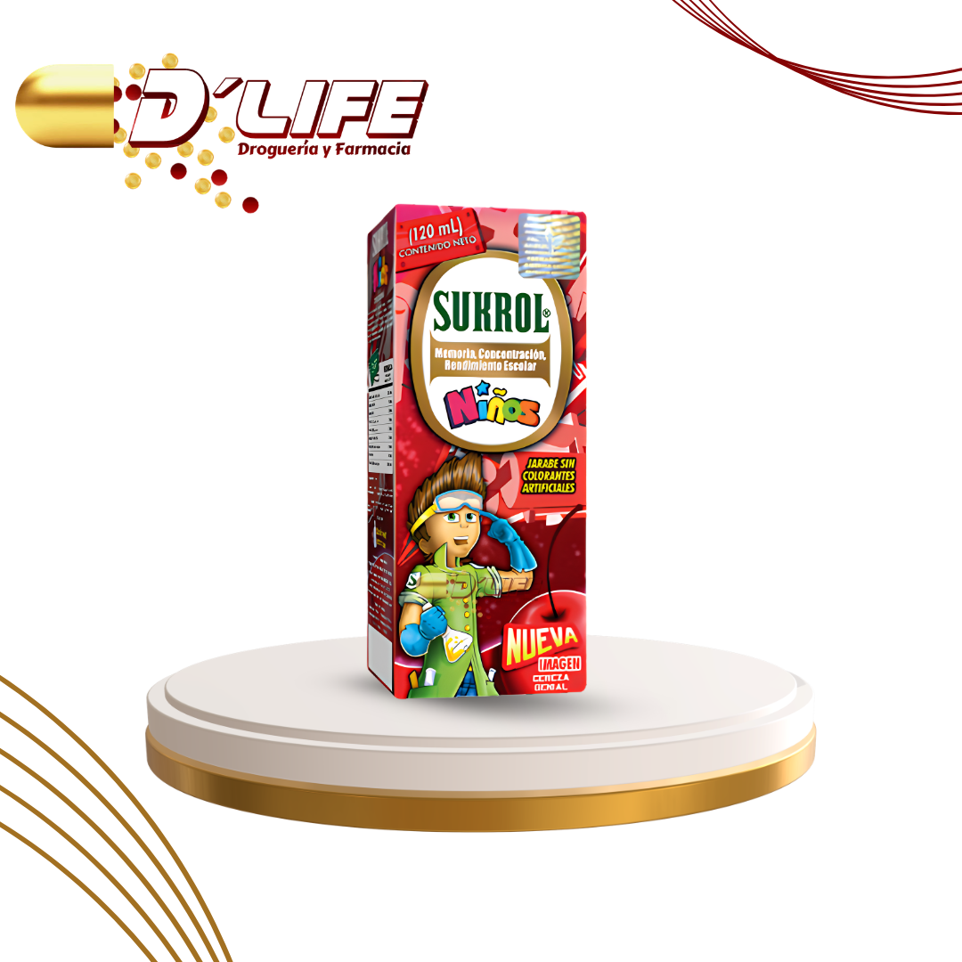 SUKROL CEREZA JARABE X 120 ML 