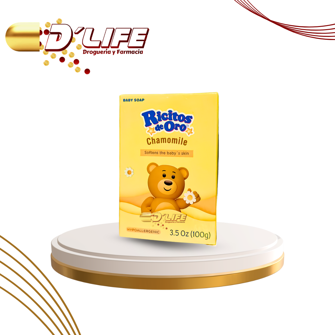 JABON RICITOS DE ORO MANZANILLA 100G