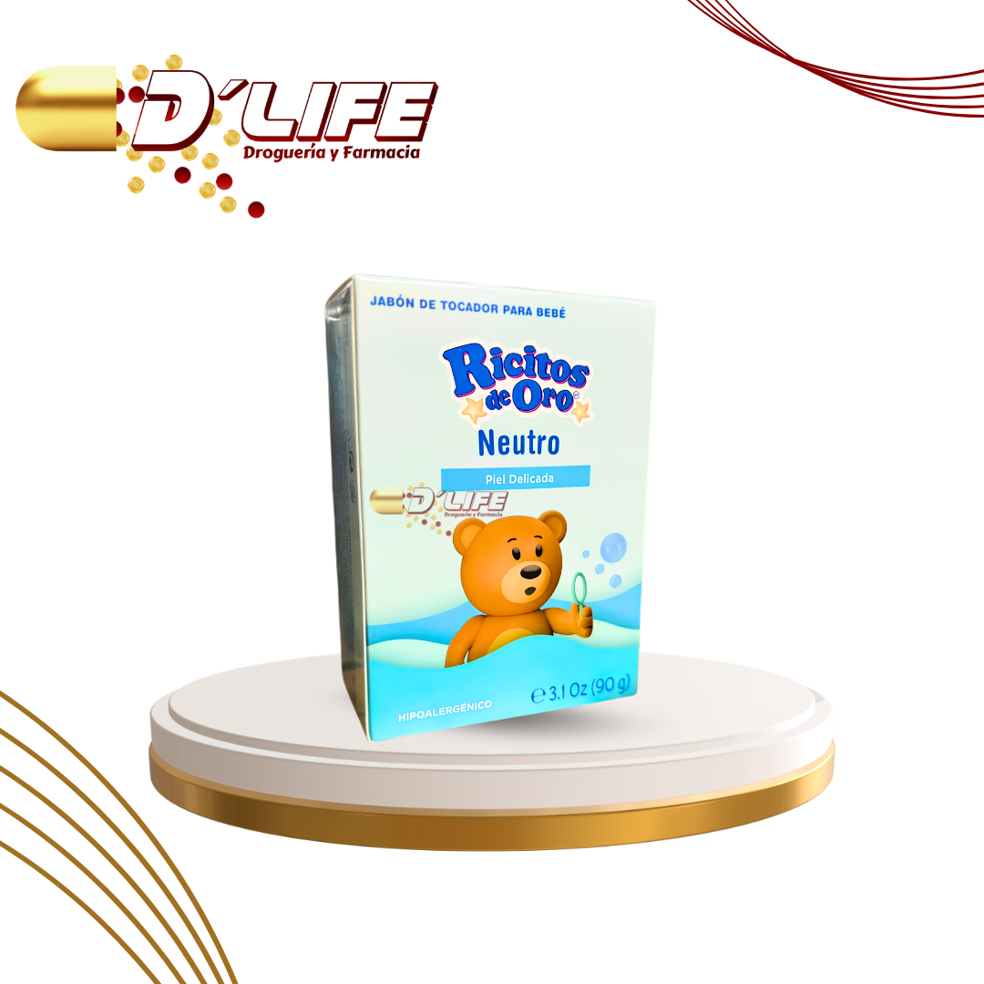 JABON RICITOS DE ORO NEUTRO 90G
