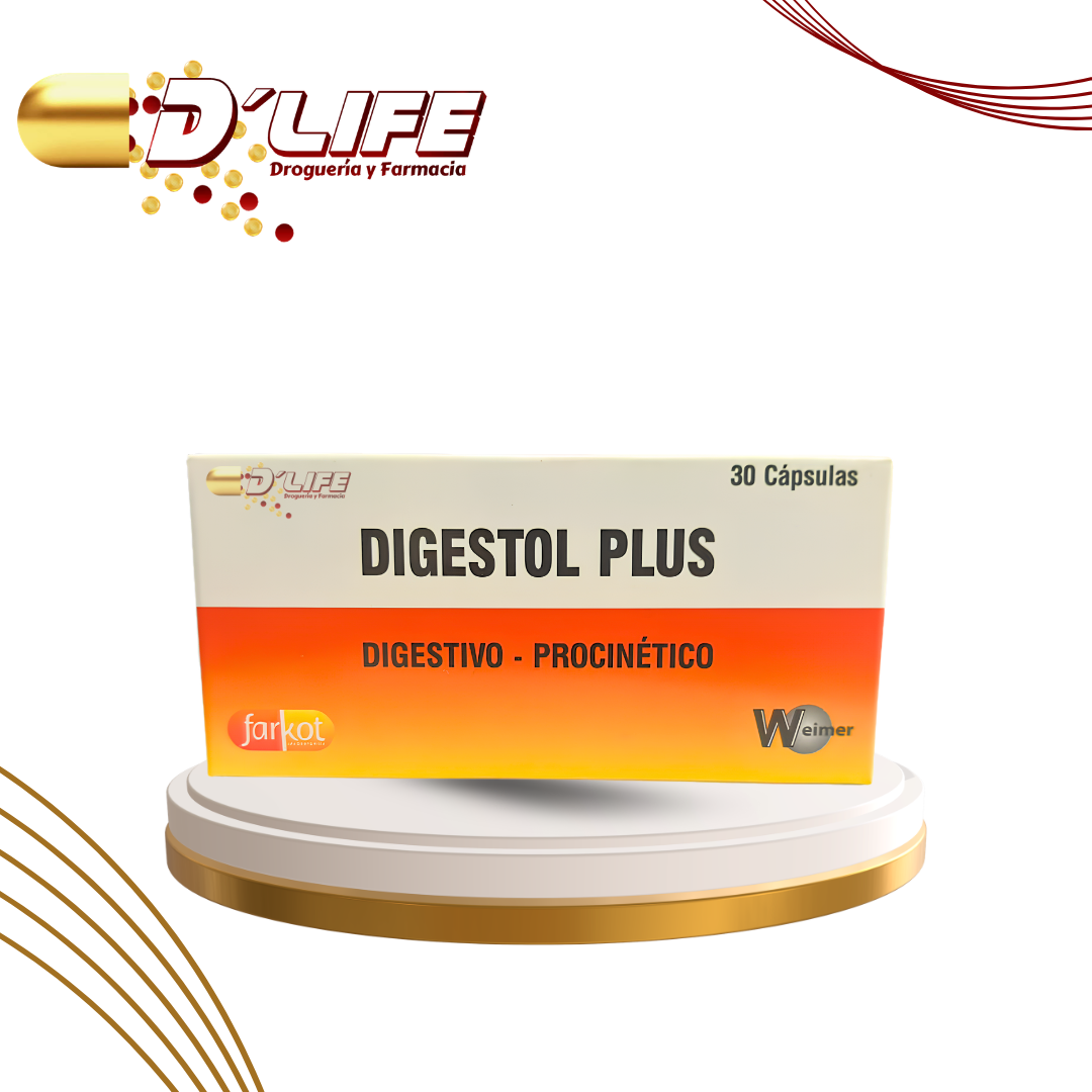 DIGESTOL PLUS 5MG X 30 CAPS.