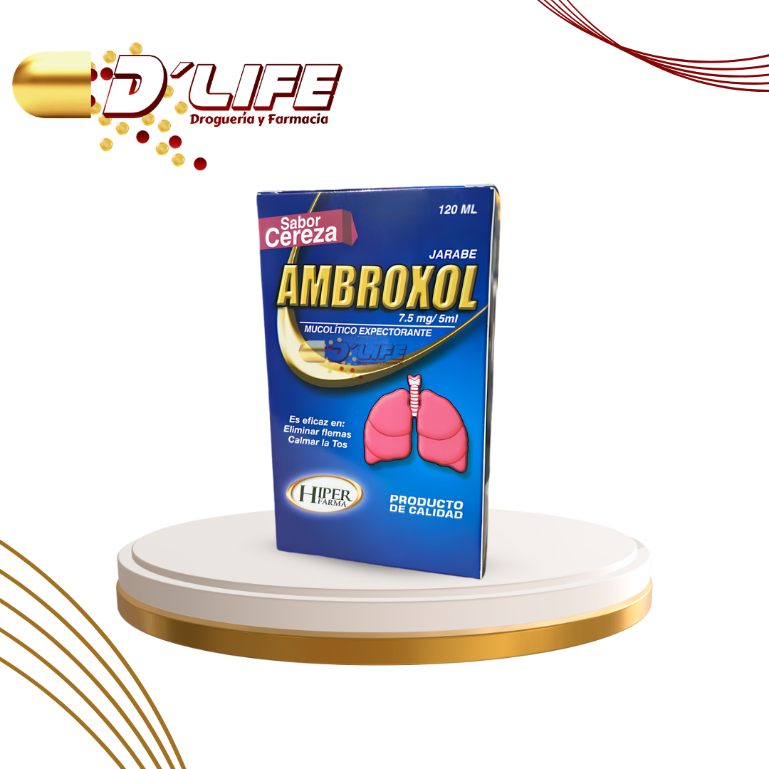 AMBROXOL CEREZA JARABE 120ML HIPERFARMA