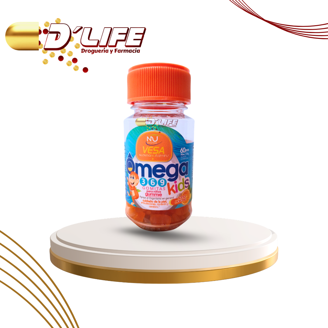 OMEGA 3+6+9 GOMITAS NIÑOS X 60 CAPS. VESA