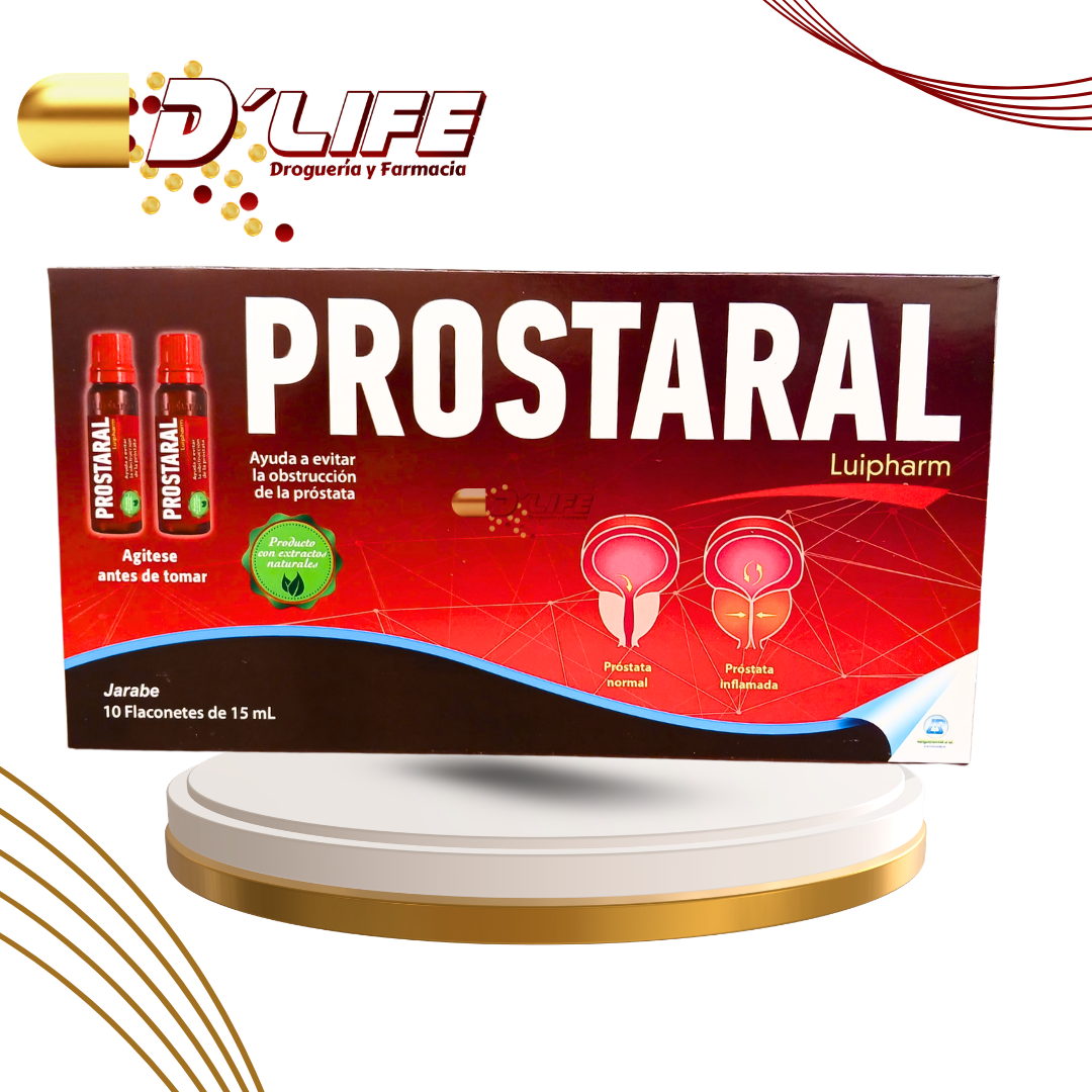 PROSTARAL BEBIBLE X 10 AMP. PLASTICAS LUIPARM