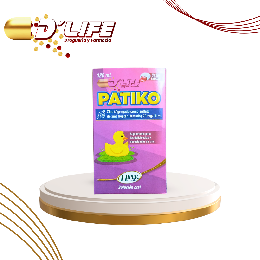 PATIKO SOLUCION ORAL X 120 ML HIPERFARMA
