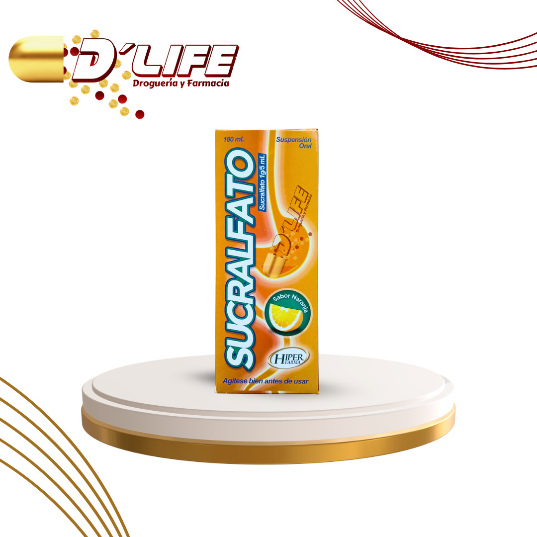 SUCRALFATO SUSPENSION X 180ML HIPERFARMA