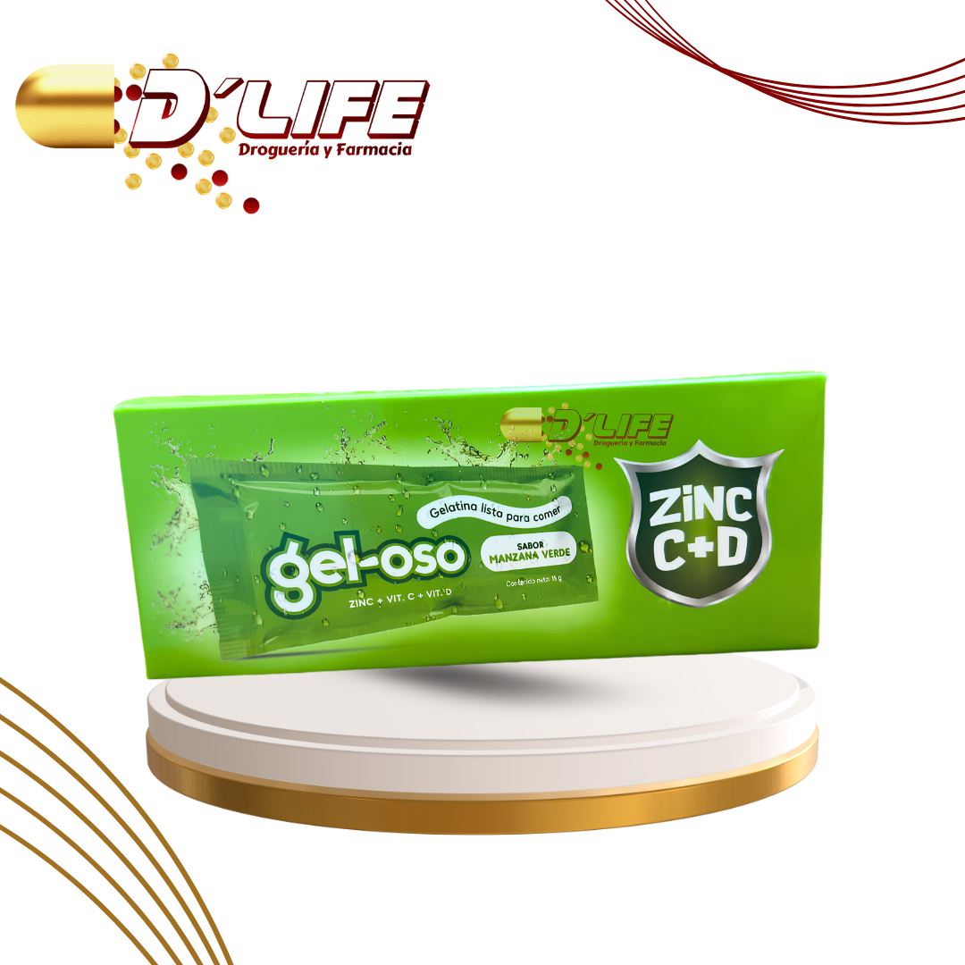 GEL OSO (VITAMINA C+ZINC+D) CX 12 SOBRES