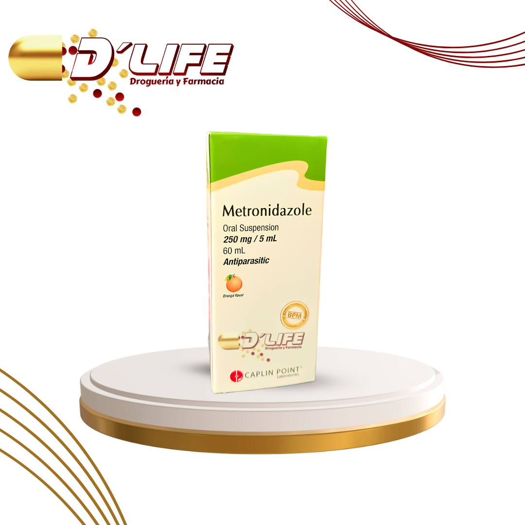 METRONIDAZOL 250 MG SUSP 60 ML CAPLIN