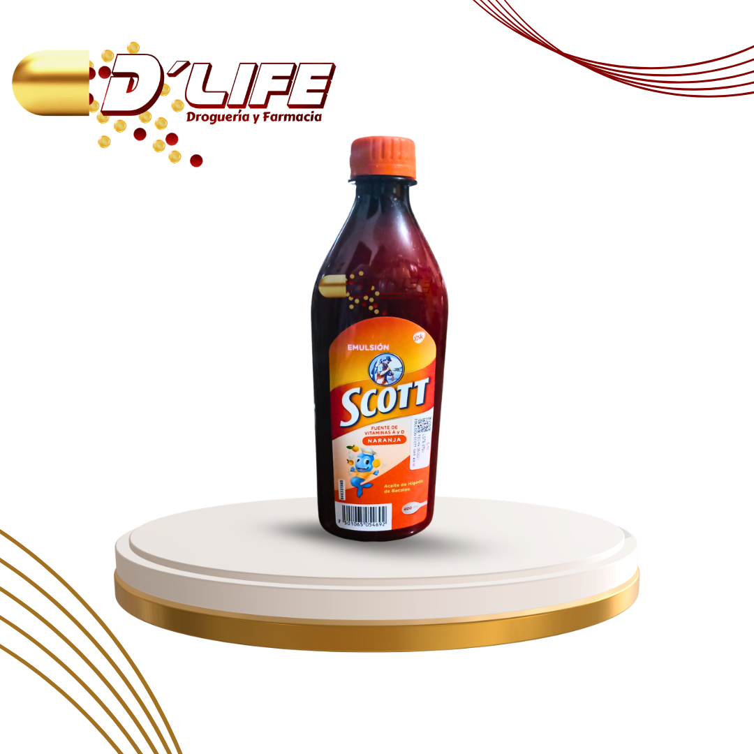 EMULSION SCOTT NARANJA X 400 ML
