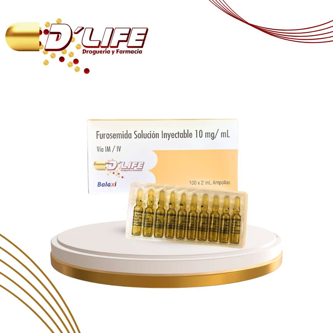FUROSEMIDA AMP 20MG/2ML BALAXI