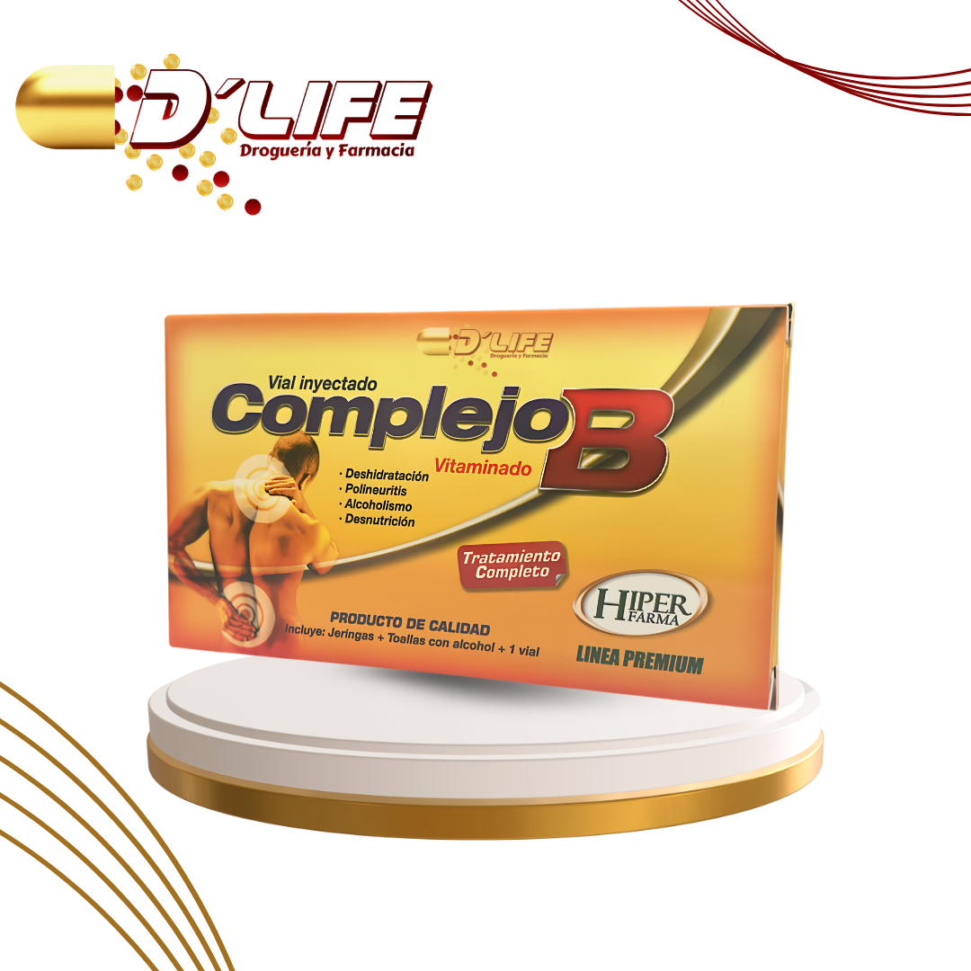 COMPLEJO B KIT DE JERINGAS CON VIAL VITAMINADO  HIPERFARMA