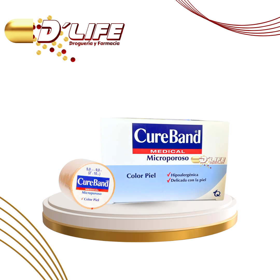 MICROPORE PIEL 2 X 10 CUREBAND 