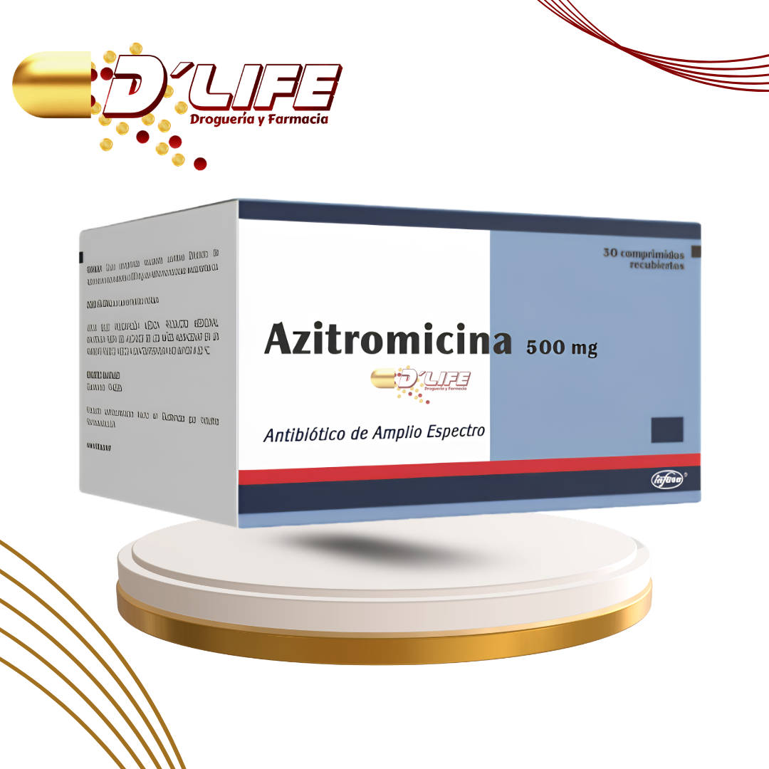 AZITROMICINA 500MG X 30 COMPRIMIDOS INFASA
