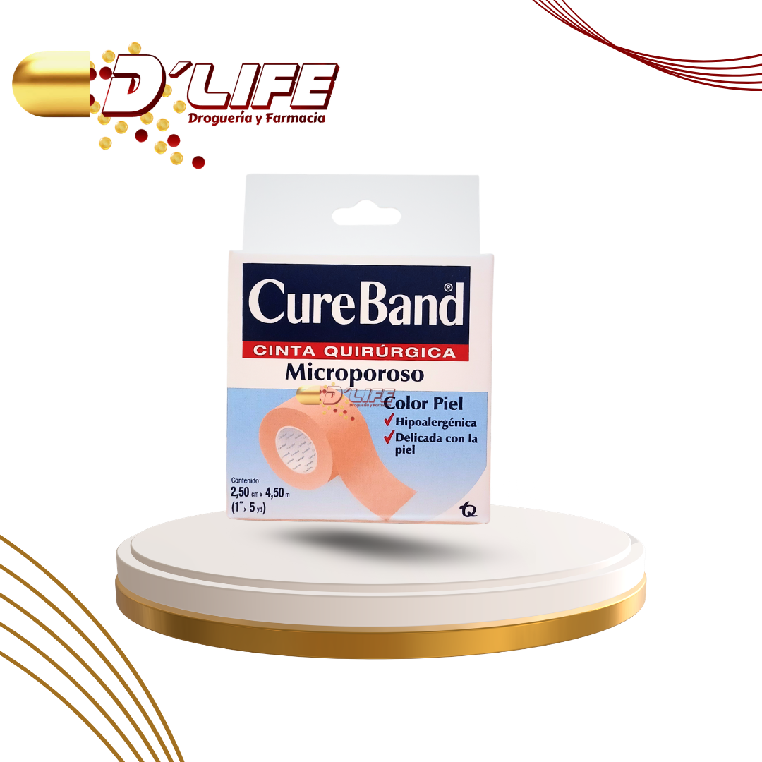 MICROPORE PIEL 1 X 5 CUREBAND