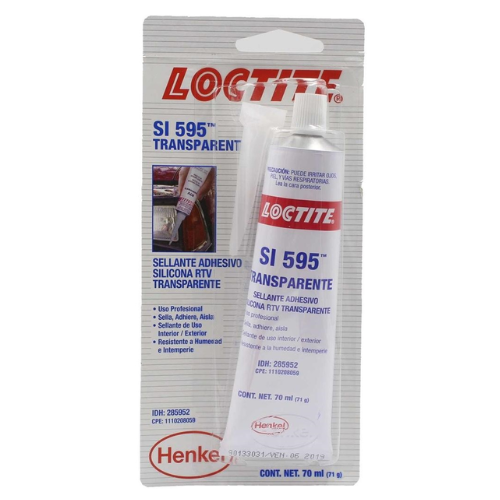 Silicon Transparente LOCTITE 595 (70ml)  - Repuestos y Lubricantes Vicent's