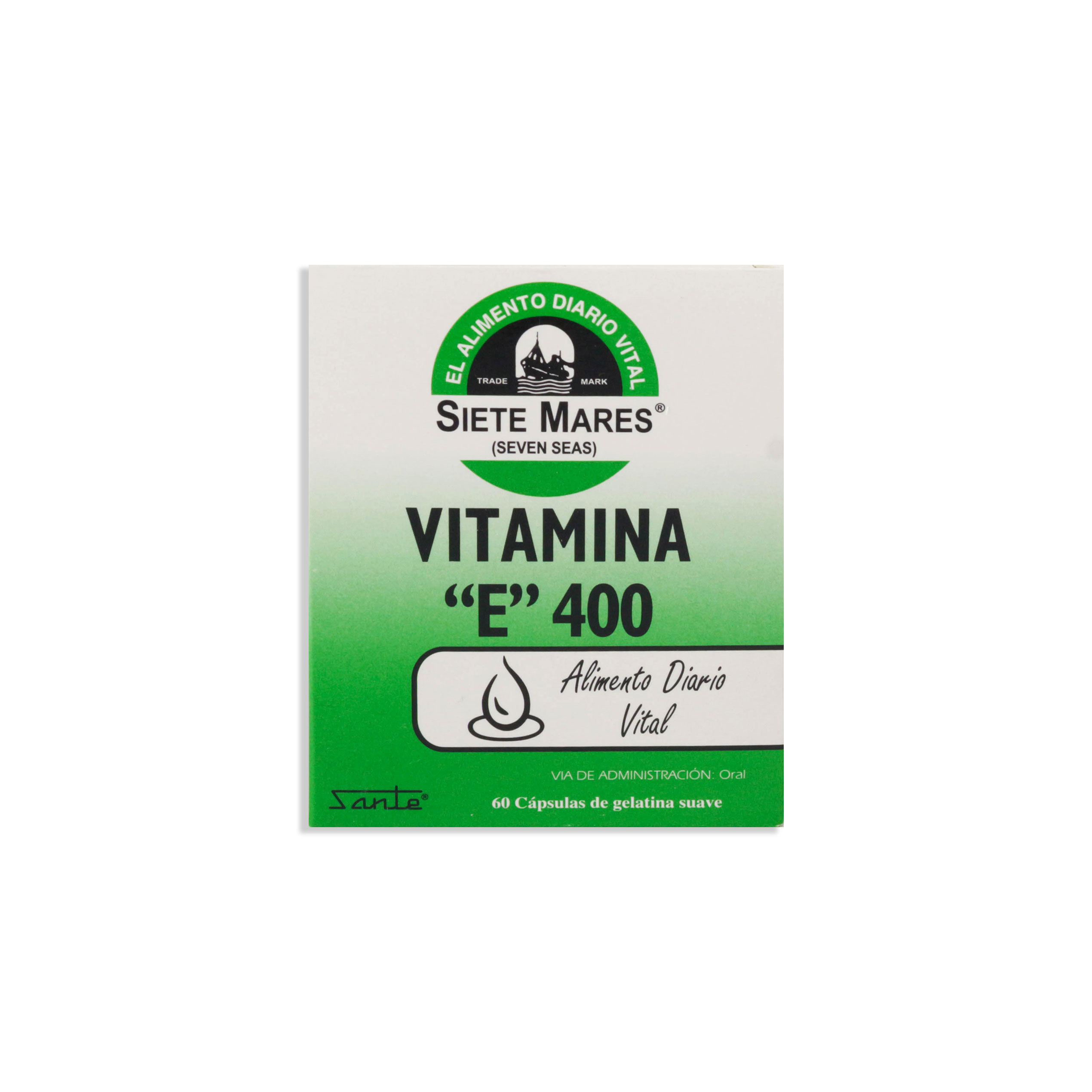 VITAMINA E 400UI *frasco con capsulas de gelatina blanda  - FARMACIA NUEVO MILENIO