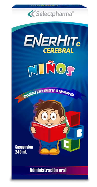 ENERHIT CEREBRAL NIÑOS *240ML  - FARMACIA NUEVO MILENIO